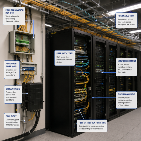 Fiber-Optic-Infrastructure​
